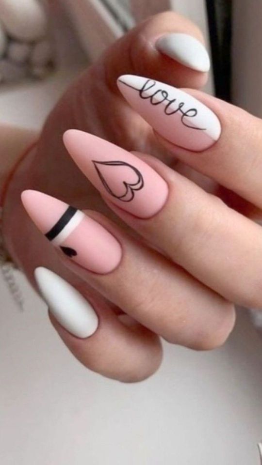 Pretty Cute Valentines Day Nails You Will Love [https://gadingcity.com/pretty-cute-valentines-day-nails-you-will-love/]