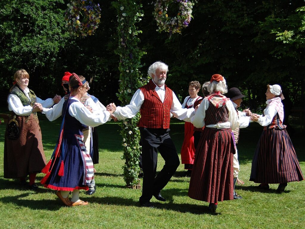 Swedish midsummer festival